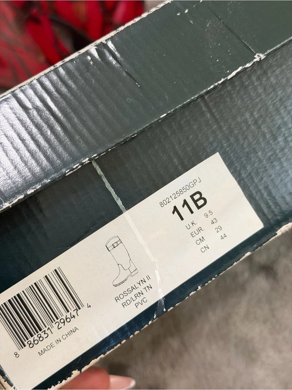 NWOT women’s Lauren Ralph Lauren Rossalyn II rain boots size 11